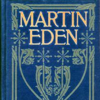 Couverture de l'édition de 1909 de Martin Eden de Jack London.