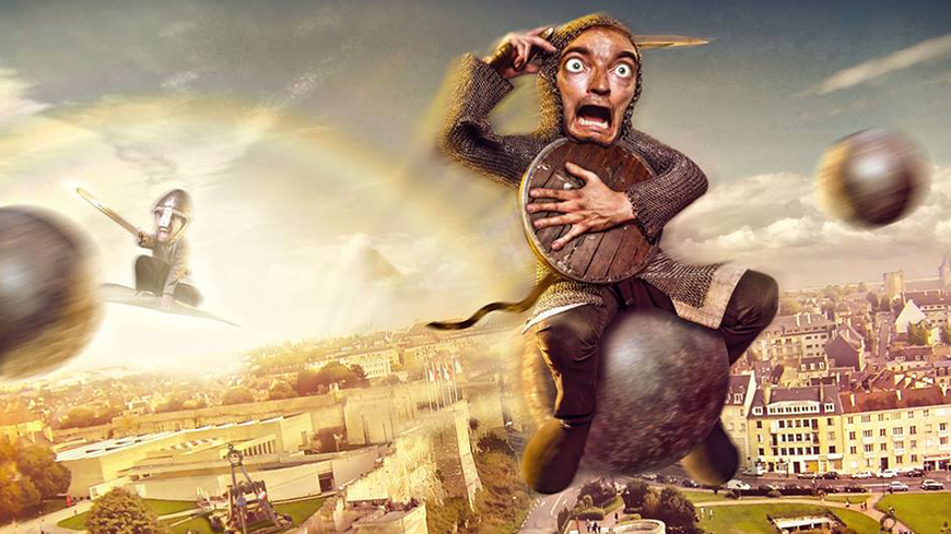 La comédie Catapulte ! sera tournée ce week-end des 7 et 8 octobre en public au château de Caen.