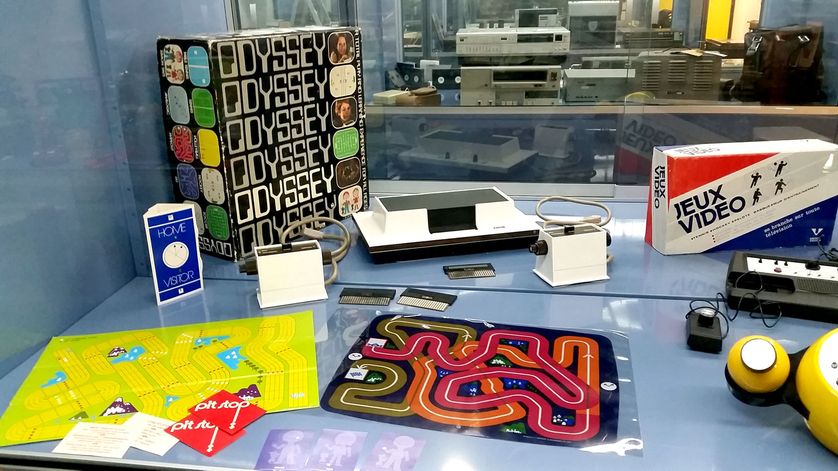 La console Odyssey, dans la collection Charles Cros de la BNF