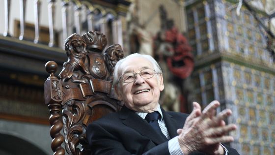 Andrzej Wajda le 12 March 2016 en Pologne ©AFP - Michal Fludra / NurPhoto