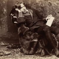 Oscar Wilde par Napoléon Sarony, New York, 1882.