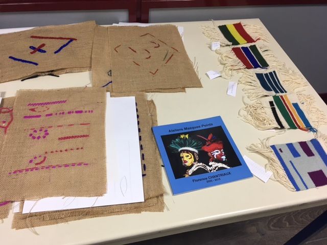 Travaux de l'atelier d'art de la PJJ