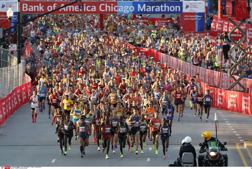 Marathon de Chicago en 2016