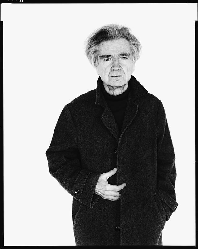 E.M. Cioran, writer, Paris, May 11, 1986 - Photograph by Richard Avedon