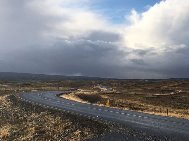 sur la route de Reykjavik