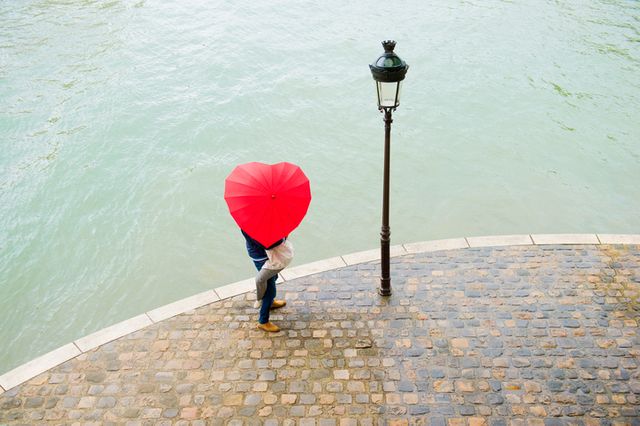 Des amoureux sur les quais