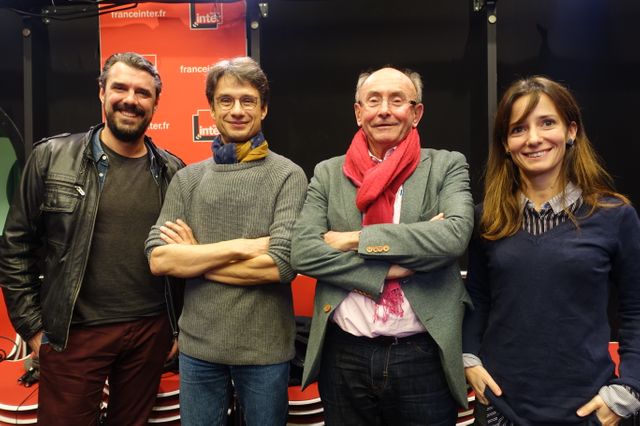Cyril Lacarrière, Bruno Patino, Dominique Wolton et Alice Antheaume