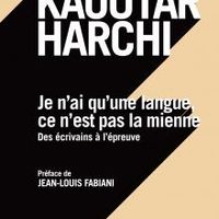 La couverture du livre de Kaoutar Harchi