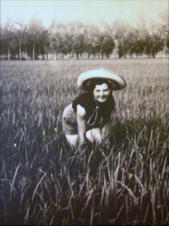 Photo d'une "Mondina"