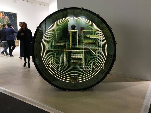 Ivan Navarro, Silent Listen, galerie Daniel Templon