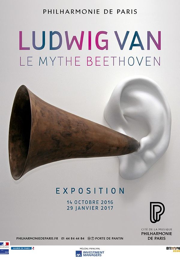 Affiche exposition Beethoven 2017