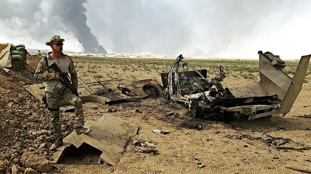 Sur le front de Qayyarah, les forces irakiennes viennent de tuer des djihadistes qui circulaient dans une voiture piégée