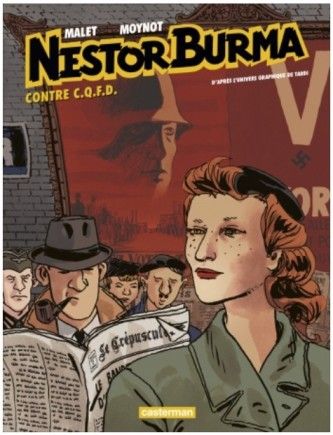 Nestor Burma contre C.Q.F.D, bande-dessinée