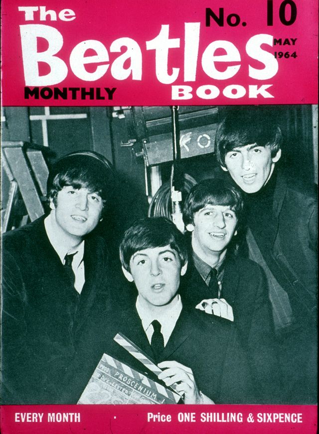Couverture du numéro de mai 1964 de The Beatles Book