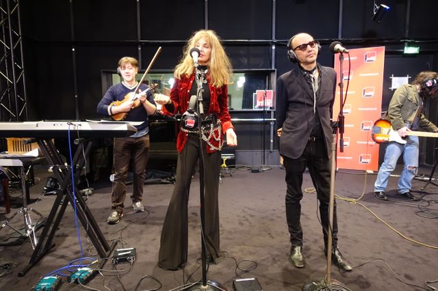 Arielle Dombasle et Nicolas Ker
