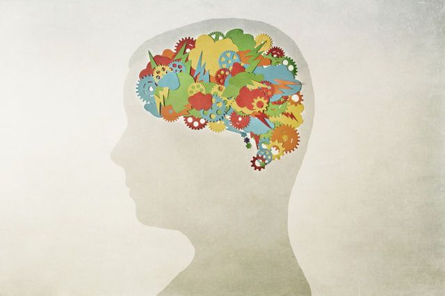 Illustration d'un cerveau en pleine réflexion