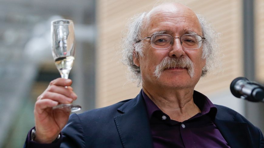 Duncan Haldane, après l'annonce du prix Nobel de physique, le 4 octobre 2016.