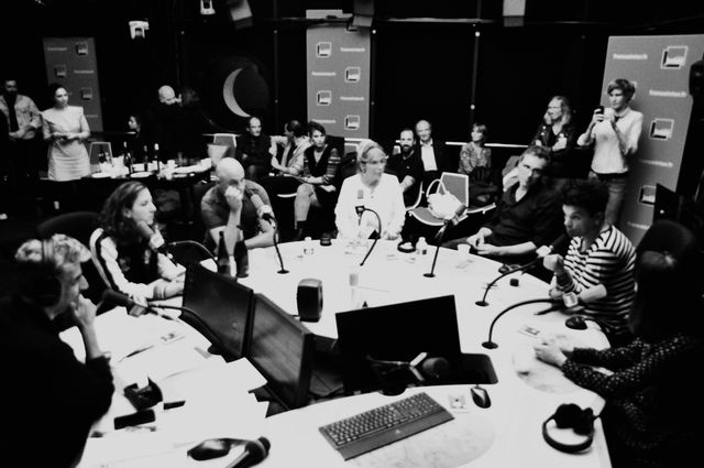 Didier Varrod, Cléa Vincent, Dominique A, Françoise Canetti, Alfred, Romain Humeau et Mesparrow