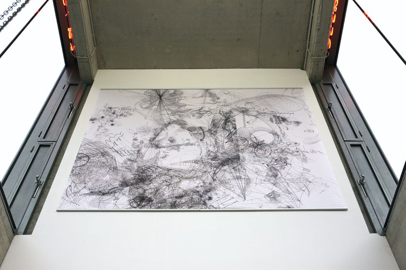 Atlas du temps présent de Claire Malrieux, exposé à La Terrasse, Nanterre (2016)
