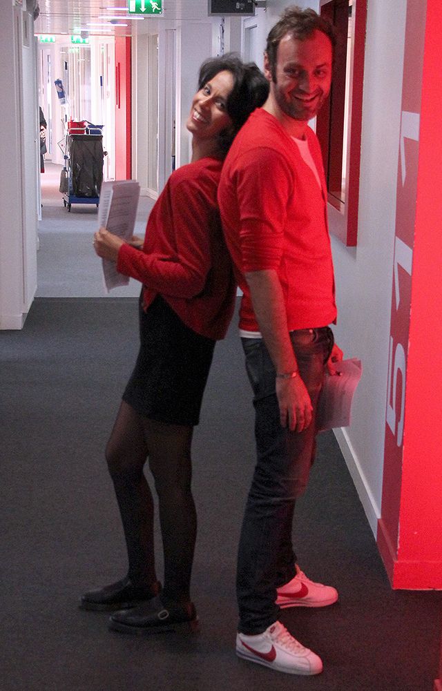 Sophia Aram et Augustin Trapenard