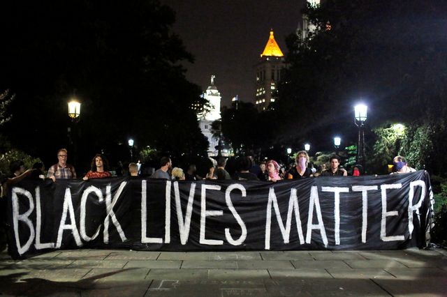 #USA 2016 : manifestation du mouvement Black lives matter à New York en août