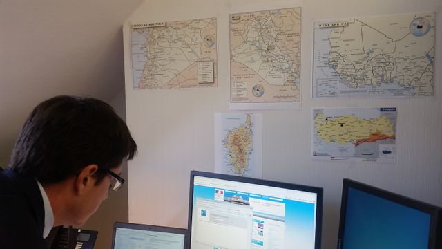 Le bureau de permanence de la C1