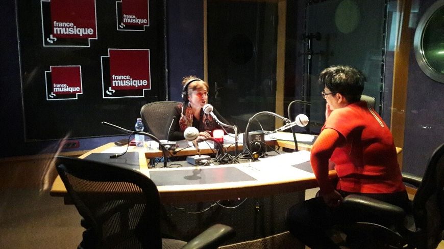Anne Montaron et Emmanuelle Pellegrini au studio 153
