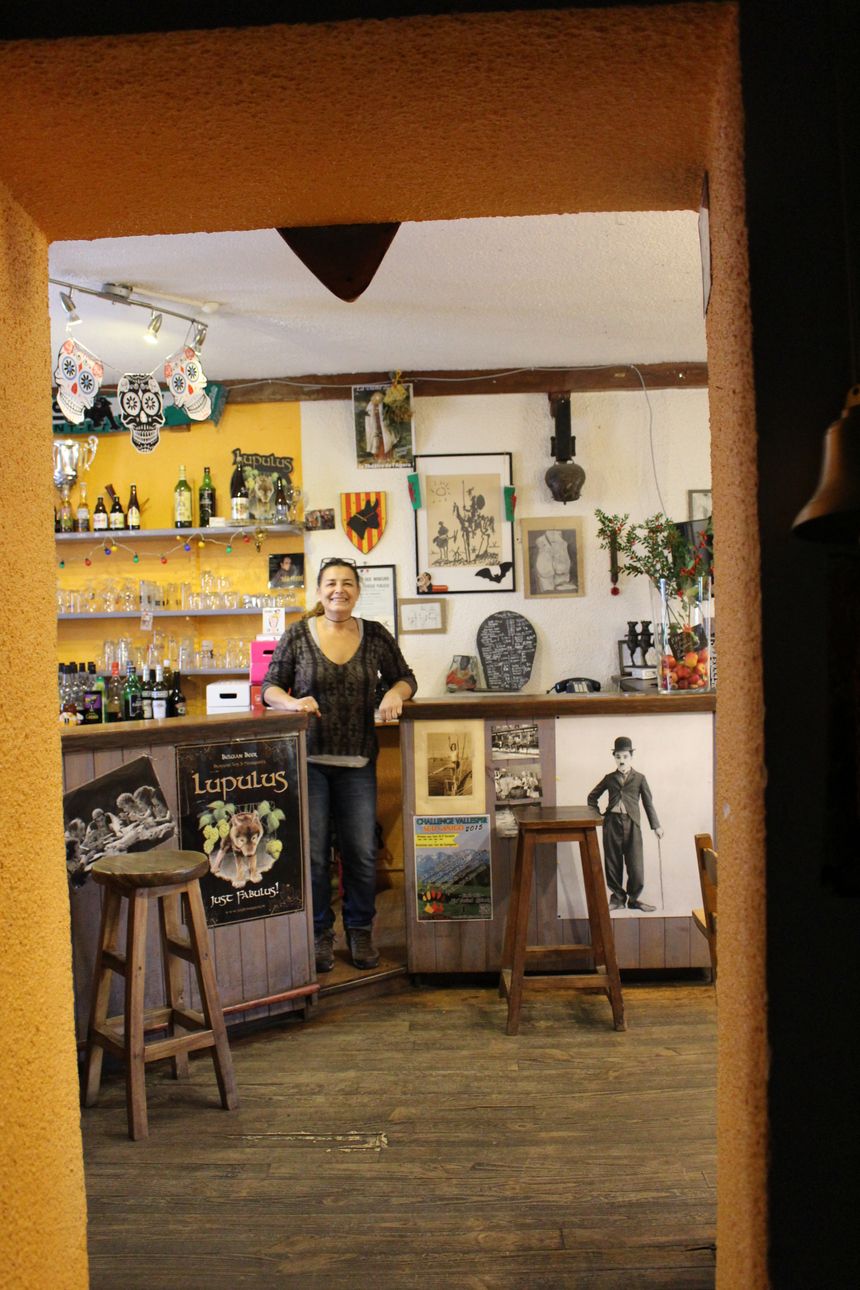 Fleur La catalane du Bistrot Pays de Serralongue
