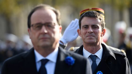 Dans une interview au JDD, Manuel Valls affirme être "prêt" à concourir à la primaire de gauche, y compris face au chef de l'Etat. ©AFP - Eric Feferberg