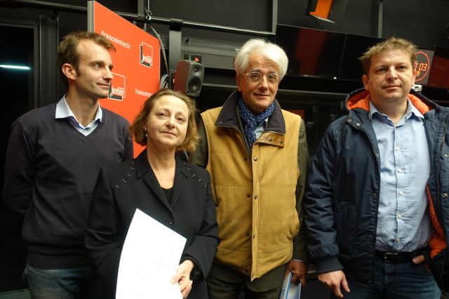 Alexandre Lacroix, Nicole-Marie Meyer, Pascal Perrineau et Raphaël Halet