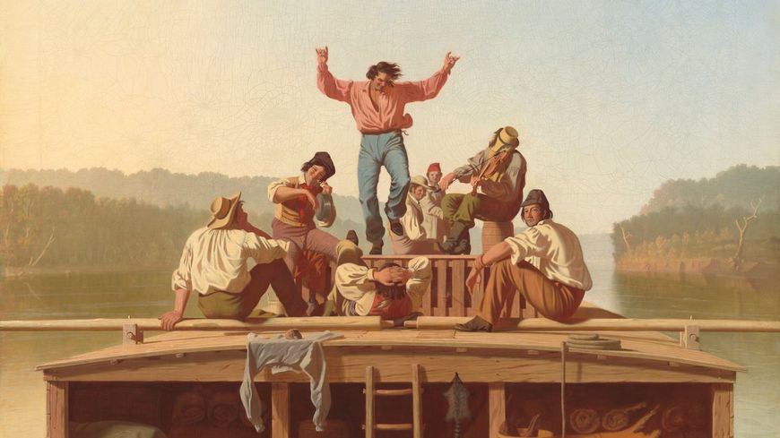 The Jolly Flatboatmen (1846)