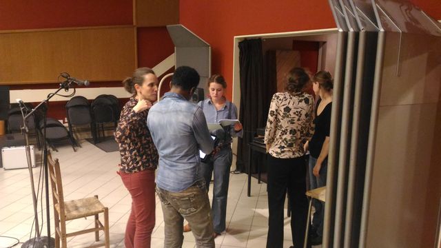 Equipe de la fiction Laurence Courtois et les acteurs