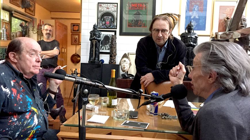 Mauvais Genres rend visite à Philippe Druillet dans son atelier parisien