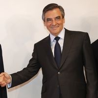 Alain Juppé et François Fillon à Paris le 27 novembre 2016.