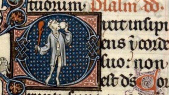 BM Dijon, ms. 113, f° 4, Bréviaire de Saint Bénigne, début XIVe s.