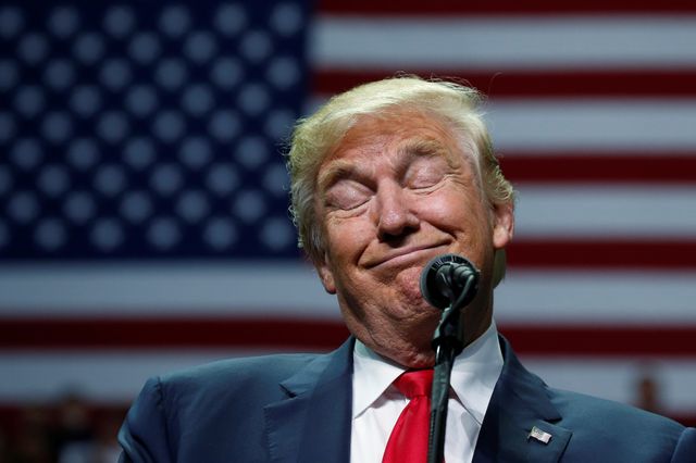 Le candidat républicain de Donald Trump