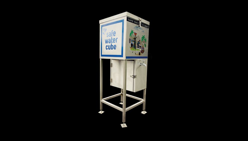 Safe water cube