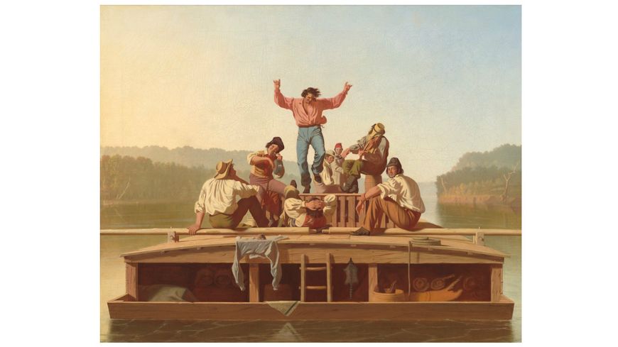 The Jolly Flatboatmen (1846)