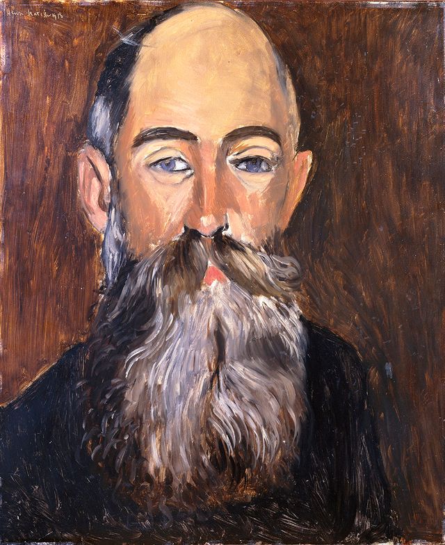 Henri Matisse L'Antiquaire Georges-Joseph Delmotte Musée des beaux arts de Lyon