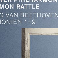 Le coffret de l'intégrale des symphonies de Beethoven par Simon Rattle et le Philharmonique de Berlin.