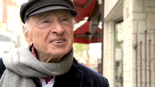 Portrait d'Edgar Morin en 2015 sur le tournage de "Edgar Morin. Chronique d'un regard".