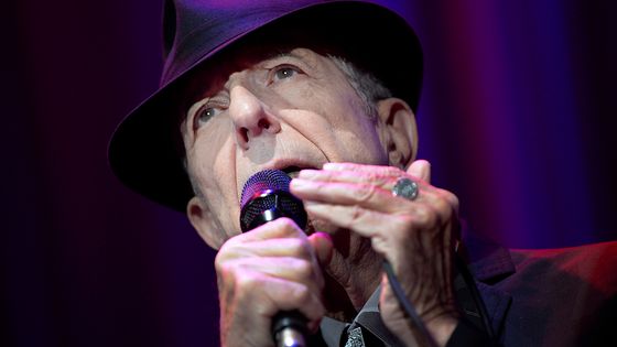 Léonard Cohen en concert à Québec en 2012. ©AFP - Didier Debuschere / Journal de Quebec / QMI Agency