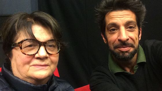 Françoise Huguier et Johann Rousselot ©Radio France - Johann Rousselot