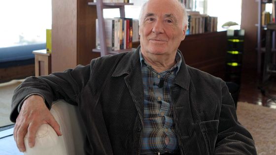 Jacques Roubaud à Paris, en 2008 ©Sipa - Isabelle Simon