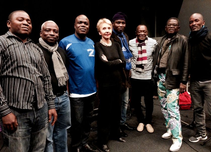 Le tout puissant orchestre Polyrythmo de Cotonou et Agathe Gaillard