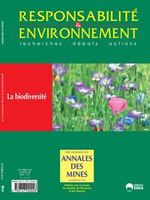 Annales des Mines - Responsabilité et environnement 2012/4 (N° 68) La biodiversité
