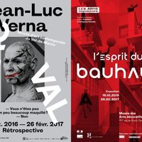 "Rétrospective : Jean-Luc Verna" et "L'esprit du Bauhaus"