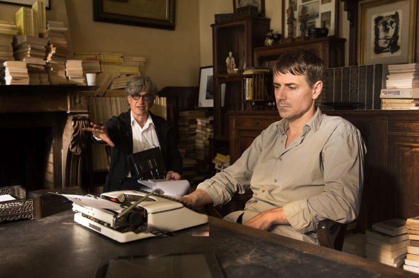 Wim Wenders et l'acteur Jens Harzer