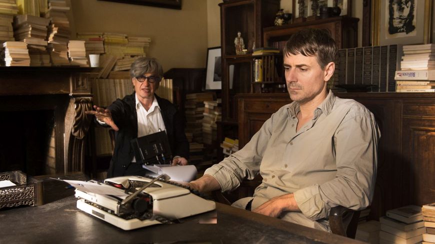 Wim Wenders et l'acteur Jens Harzer