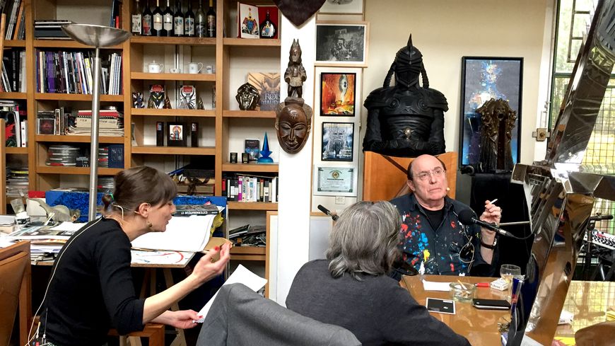 Mauvais Genres rend visite à Philippe Druillet dans son atelier parisien